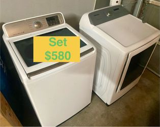 Samsung washer xl & Dryer set