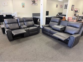 Ashley reclining sofa and loveseat