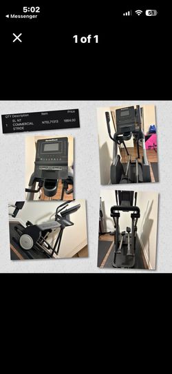 Nordic track free stride trainer FS7I