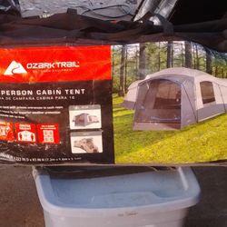 Ozark 16 Person 3 Door Cabin Tent