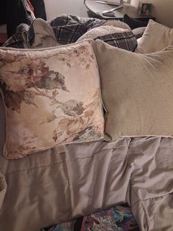 Throw pillows