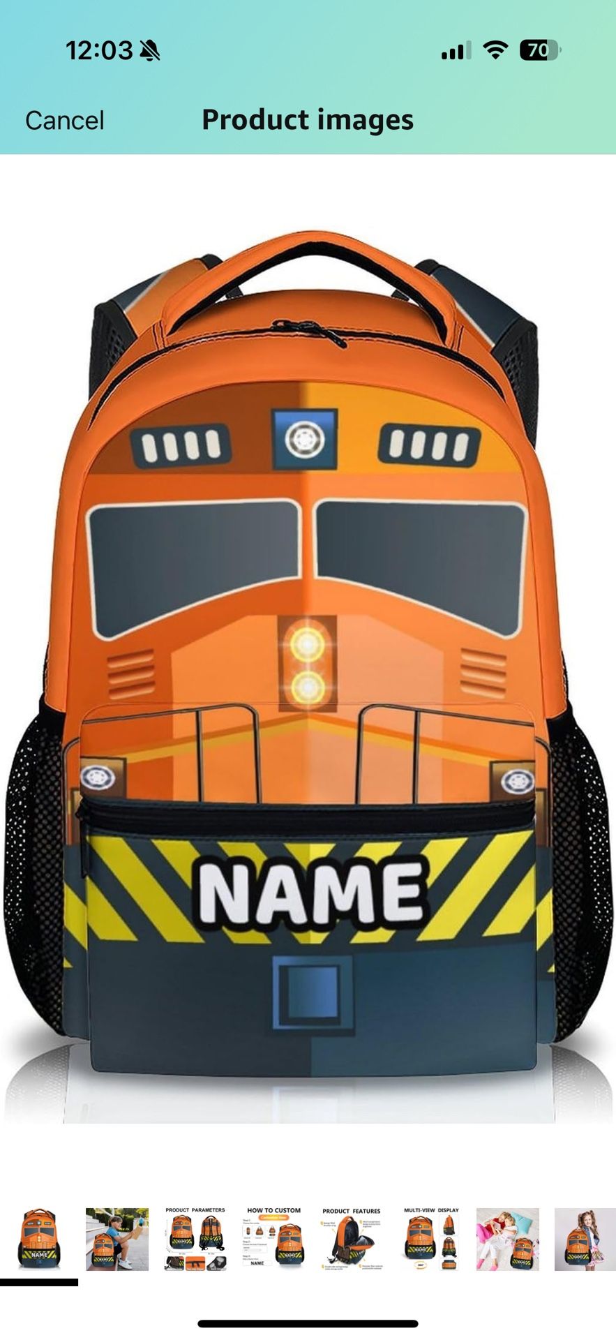 Train Backpack