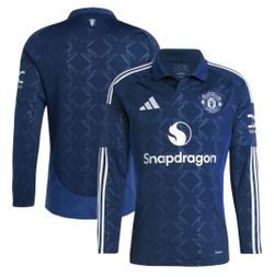 Adidas Manchester United Long Sleeve Away Jersey 24/25