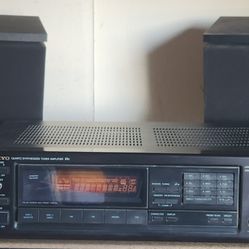 Onkyo TX-8210 Audio Receiver & 2 Bose 201 Series III Speakers