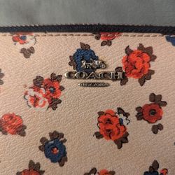 Coach Wallet Floral 