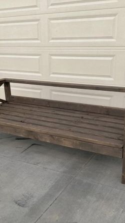 Outdoor Farmhouse Bench 78” Seats 3-4 People