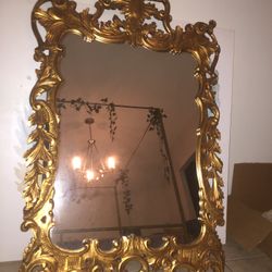 Antique Gold Mirror
