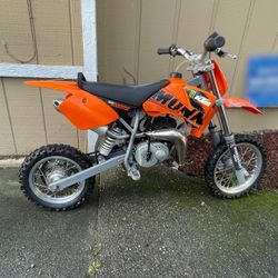 KTM dirt bike