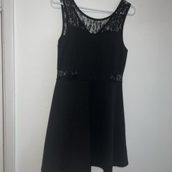 Black Dress With Lace