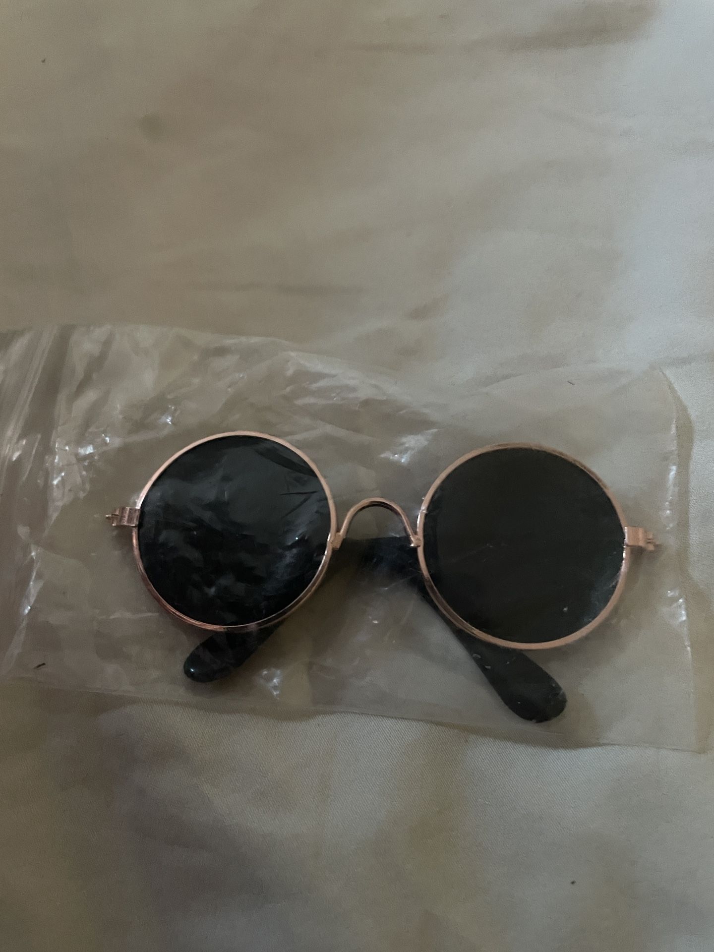 Brand New PanDaDa Cool Stylish Pet Sunglasses Dog Cat Eye Protection Funny Cute Round Sunglasses