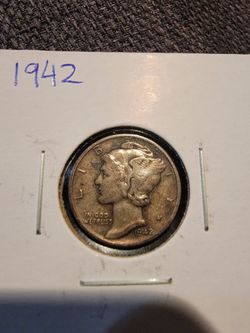 1942 mercury dime not free