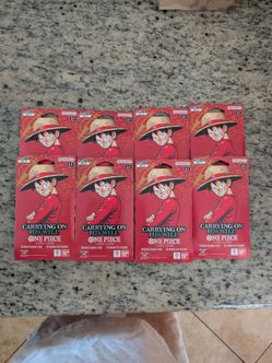One Piece Carrying On His Will (OP-13) Sleeved Booster Pack