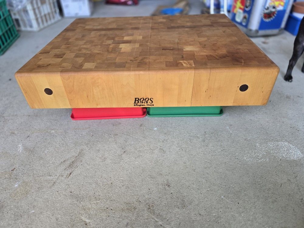 Large Butcher Block Top - 5 INCHES THICK