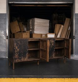 Brand new moes MCM style sideboard