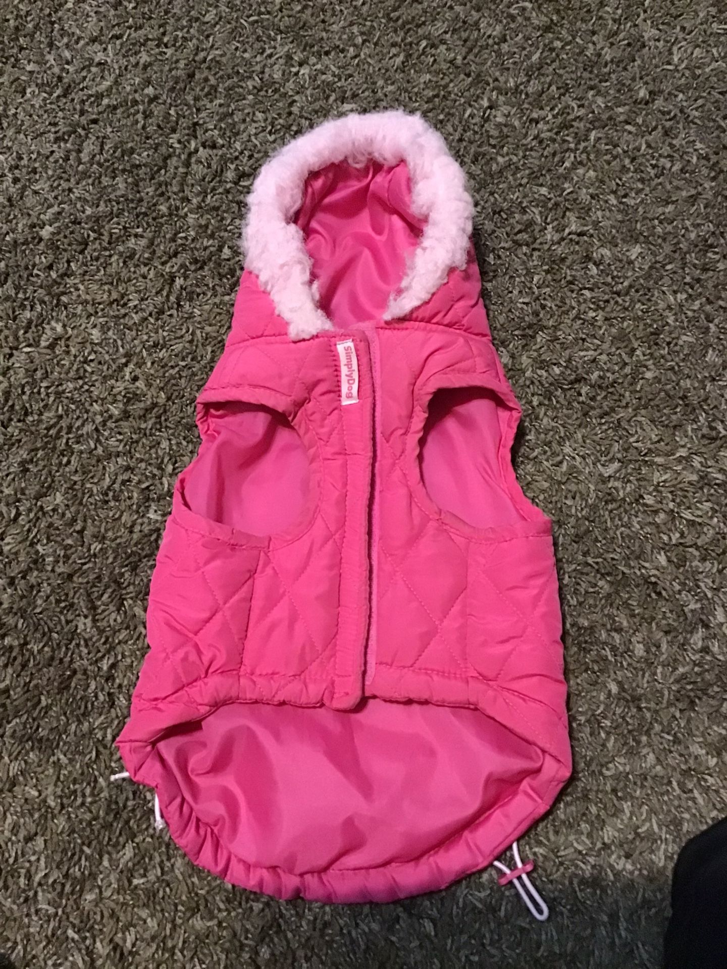 Small Pink Dog Jacket