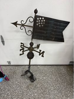 American flag weathervane 3ft