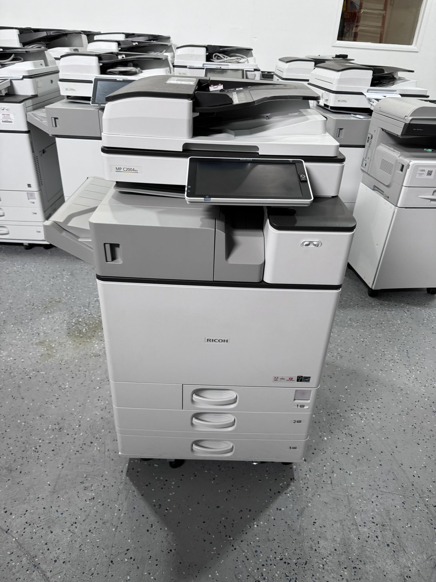 Office Printer Ricoh Mp C2004ex Color Copier Machine Laser