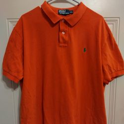 🐎 Vintage Polo Ralph Lauren Shirt 2XL Preowned 90s Green Pony BG22