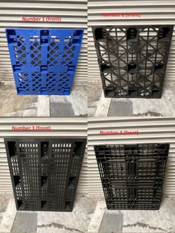 All 4 Plastic Pallets for $20