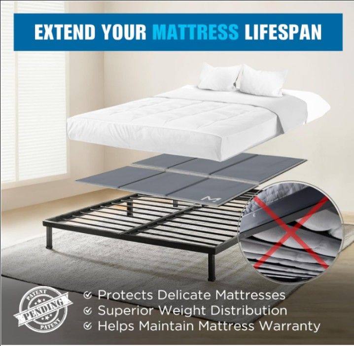 Premium 10mm Queen Bunkie Board – Sturdy Under Mattress Bed Support