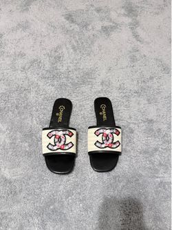 Channel womens slides size 38