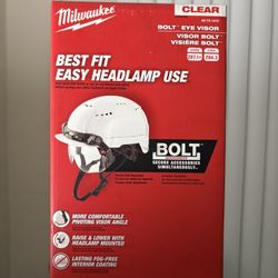 Milwaukee Clear Bolt Eye Visor