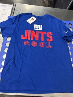 Nike New York Giants T-Shirt Blue Men’s Size Medium Jints NWT