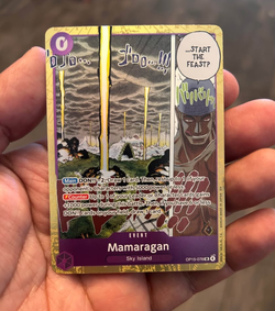 One Piece Op Event Mamaragan (Alternate Art) OP15-078 Adventure on Kami's Island Foil SR - NM
