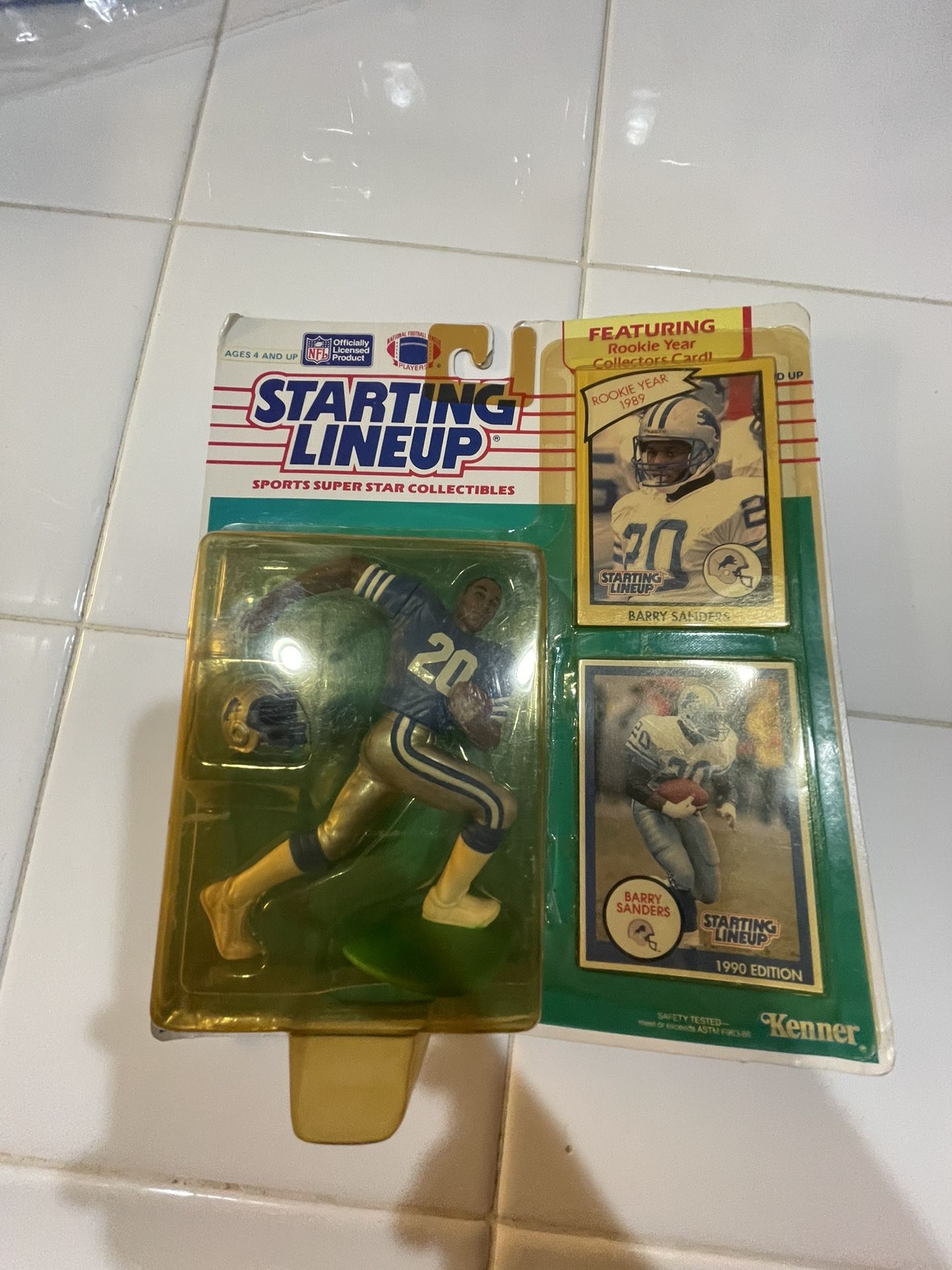 Berry Sanders Starting Line Up Collectibles