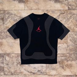 2020 Off-White x Air Jordan Graphic T-Shirt Black Size Medium