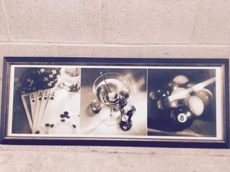 Photo -billiard / cards / alcohol