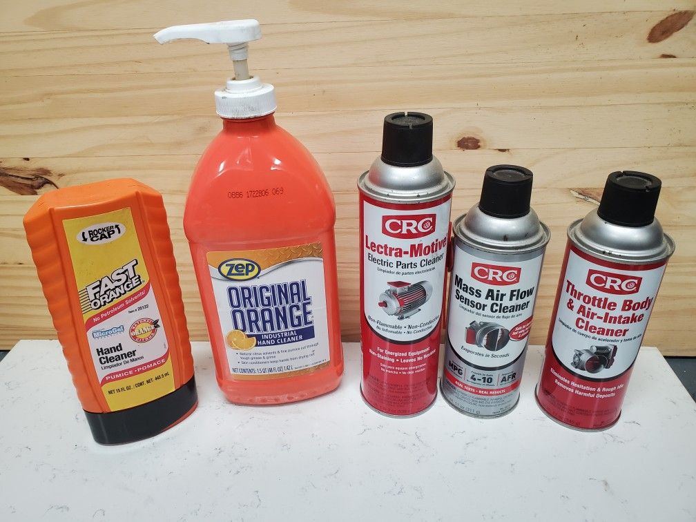 Hand Cleaner And CRC Cleaners
