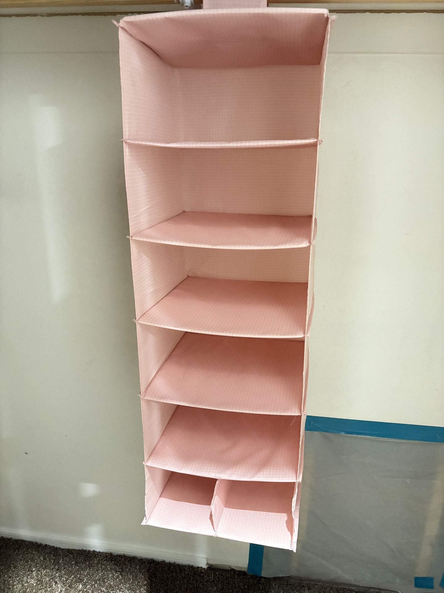 Pink Closet Organizer