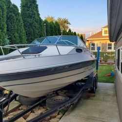 22' Boat & Trailer For Sale