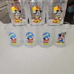 McDonalds Disney Glass Cups