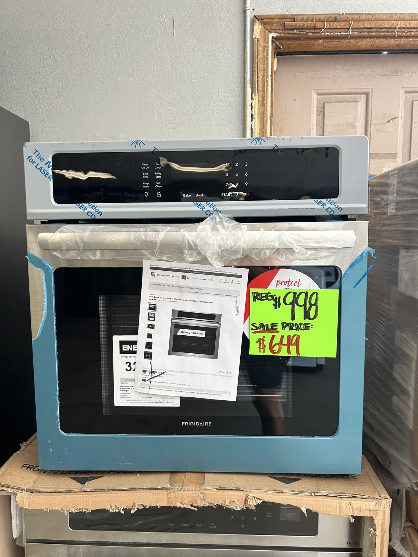 Frigidaire Wall Oven