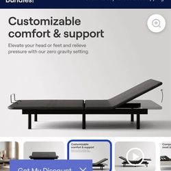 DreamCloud Classic Adjustable Base, Queen, Like New