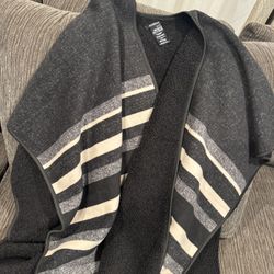 One Size Cardigan Blanket