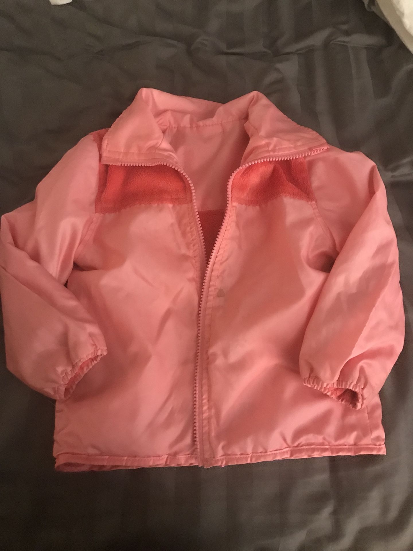 Osh Kosh Pink Reversible Jacket 3T