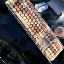 Nude Sweet Wireless Keyboard And Mouse 