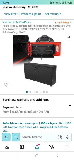 Brand New Jeep JL Lockbox