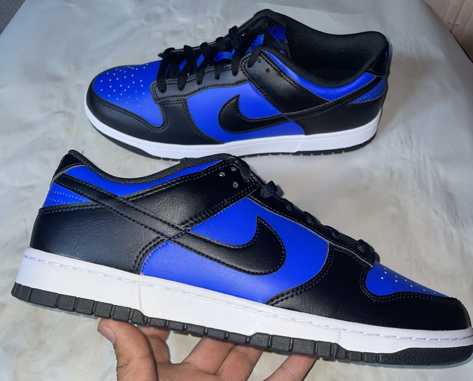 Nike Dunk Low Retro Hyper Royal / Black White (HF5441-401) Sneakers Men Size 11