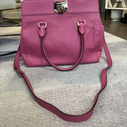 Michael Kors - Ostrich, Leather Handbag