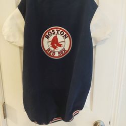XL Sports Dog Jacket Red Sox
