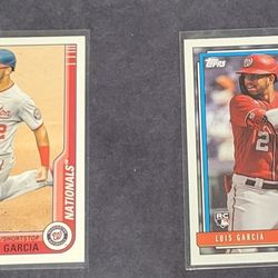 Luis Garcia Rookie Baseball Trading Card Bundle
