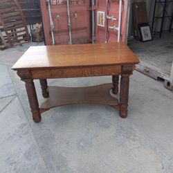 Antique Desk Library Table