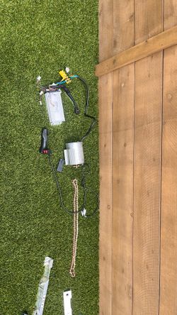 72v motor and controller with chain and throttle