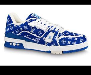 Louis Vuitton LV Trainer Sneakers Blue