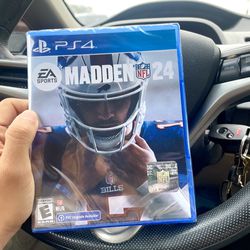 Madden 24 PS4 With ps5 Upgrade, New sealed