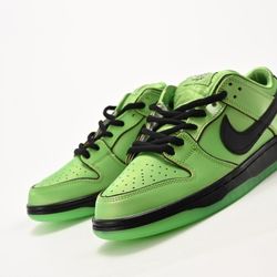 Nike SB Dunk Low The Powerpuff Girls Buttercup 55